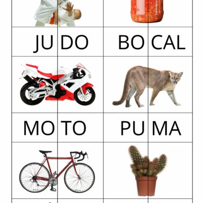 Syllabes à associer